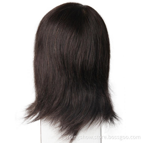 cosmetology 100% human hair training manikin manniquin head